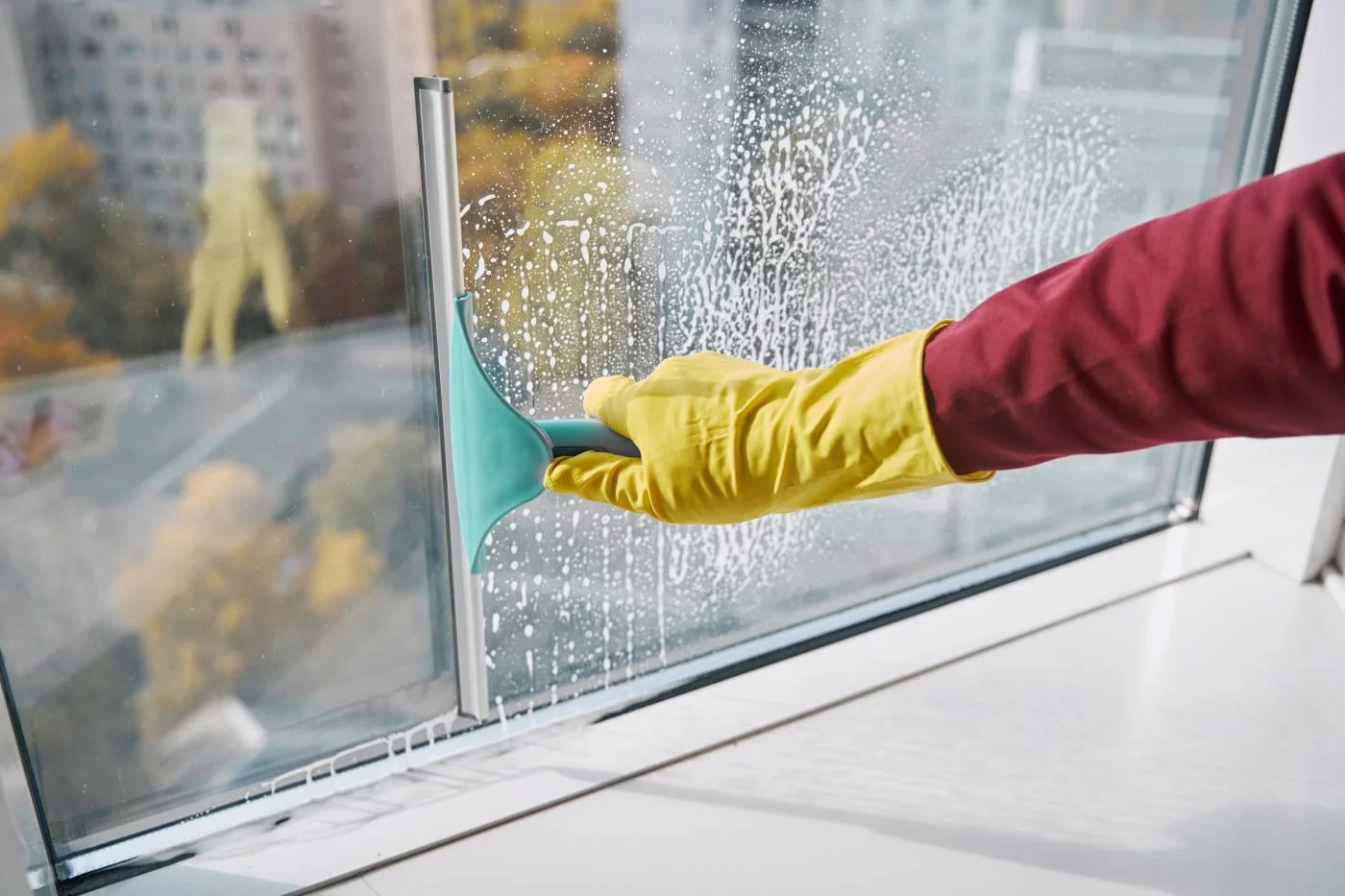 Professionelle Fensterreinigung